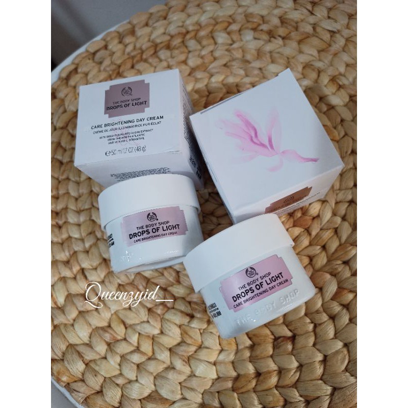 Drops Of Light Brightening Day Cream Moisturizer The Body Shop