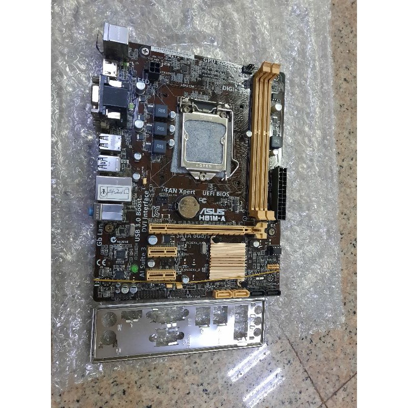 Mainboard H81 Gigabyte Asus paket core i3 4160 Gen4 Fan Ram 8gb