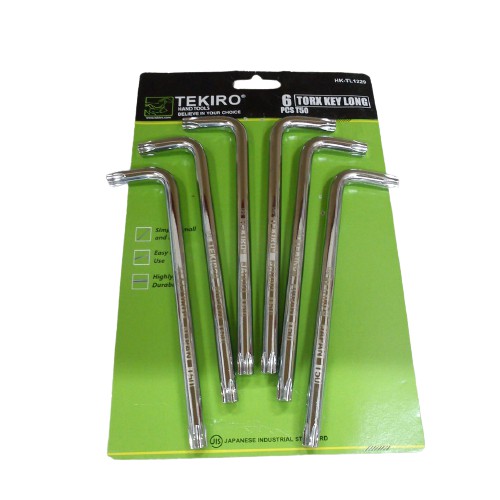 Kunci L bintang panjang T50 Japan Standart/ Kunci Cakram T50