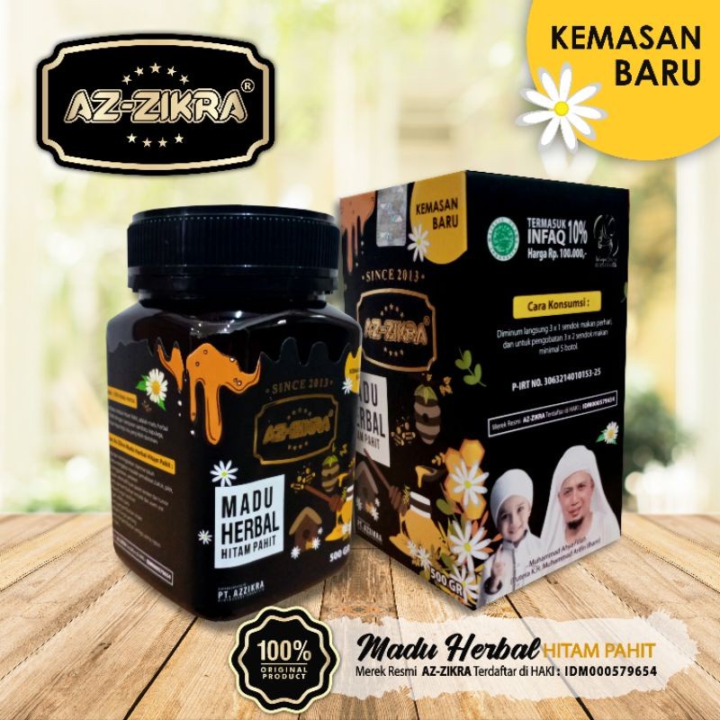 

Madu Hitam Pahit Herbal Az zikra