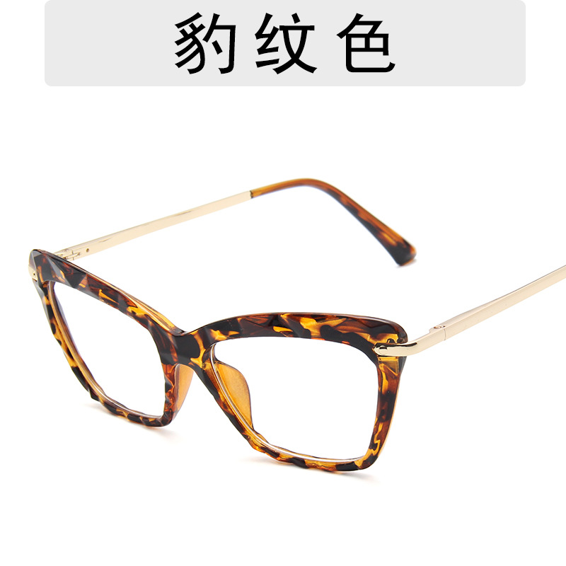 (YUZHU) COD Kacamata Jelly Kacamata Untuk Wanita Retro Cat Eye Black Frame