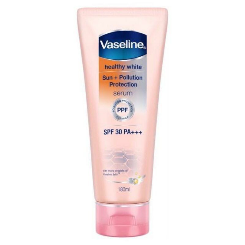 Vaseline Healthy White SPF 30 PA+++ Serum 3X Whitening 180 ML ~ Original 100%