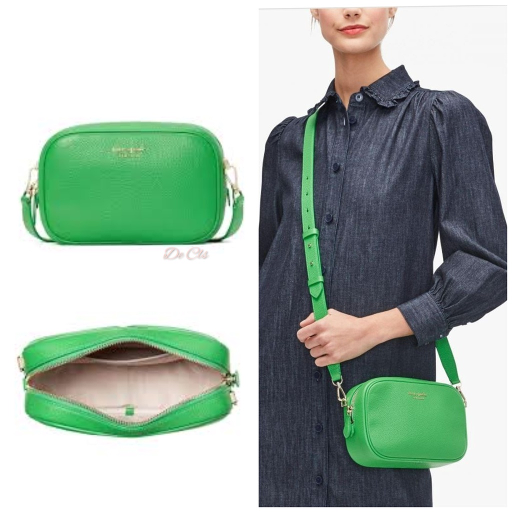Tas KS Astrid Medium Camera Bag Green Jay sz 22x14x6cm