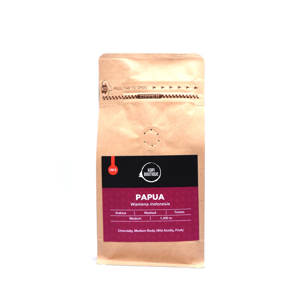 

Kopi Arabica Papua Wamena 150gr