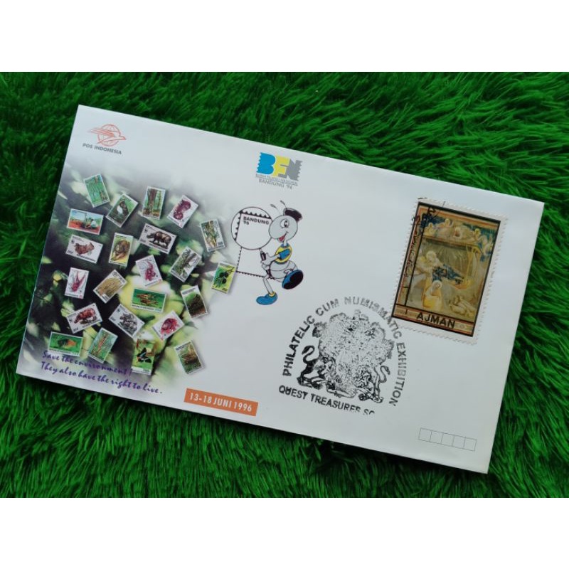 

Sampul Bursa Filateli Nasional 1996