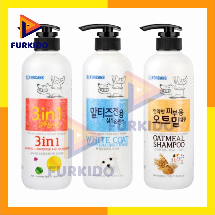 Forcans Shampoo All Variant 550 ml / Shampoo Anjing Kucing