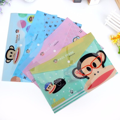 Map Folio A4 Plastik Motif Paul Frank