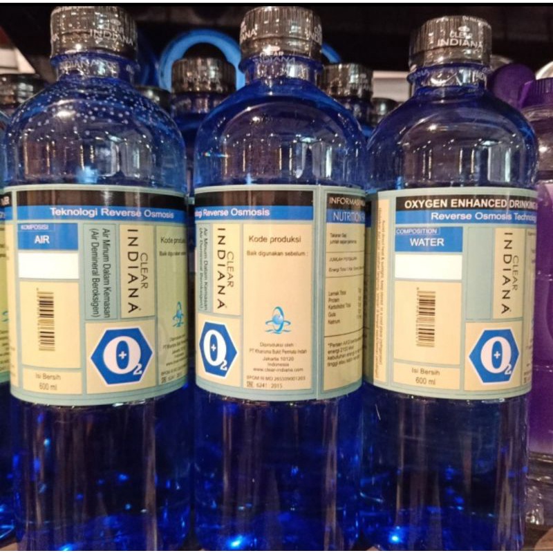 INDIANA WATER HEXAGONAL OXSIGEN 600ML