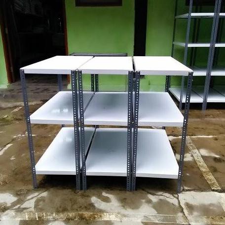 rak besi 3 susun anti karat // meja rak 3 susun