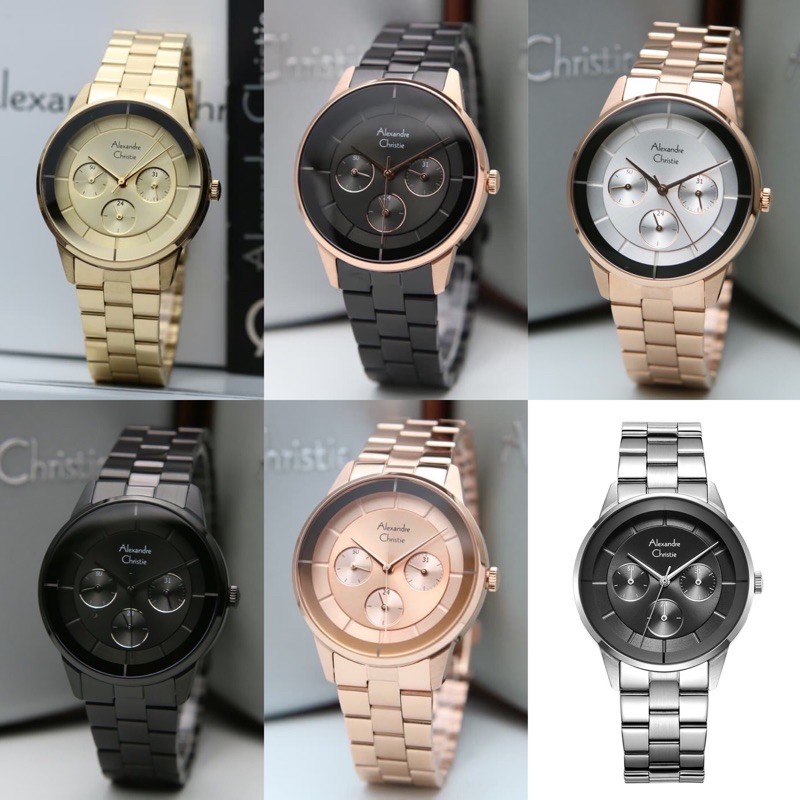 JAM TANGAN WANITA ALEXANDRE CHRISTIE 2714 BF ORIGINAL