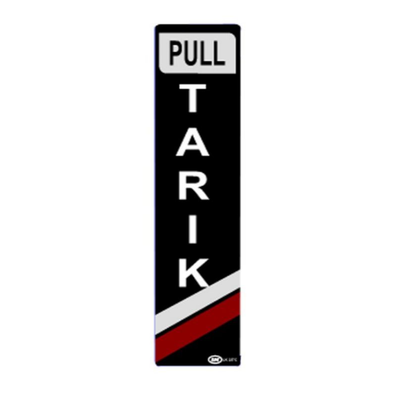 

Papan Tanda / Sign Board / Label Acrylic TARIK LK 237 C