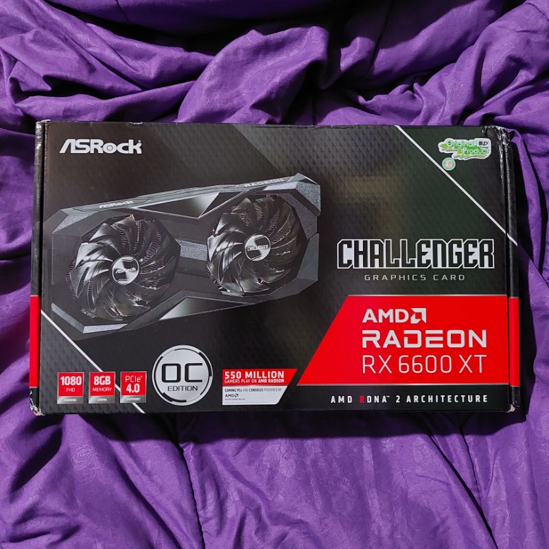 Jual ASROCK RX 6600 XT Challenger D OC 8GB GDDR6 | Shopee Indonesia