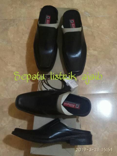 sepatu listrik terapi torok syaraf jari sakti