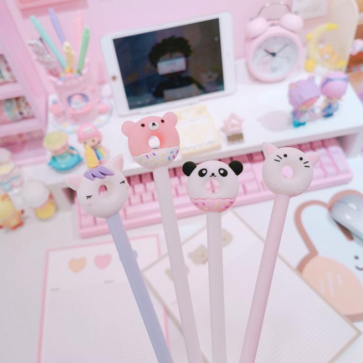 

Paling Heboh 1 LUSIN PULPEN GEL MOTIF KARAKTER DONUT LUCU IMUT / BOLPEN GEL KARAKTER FS PP46