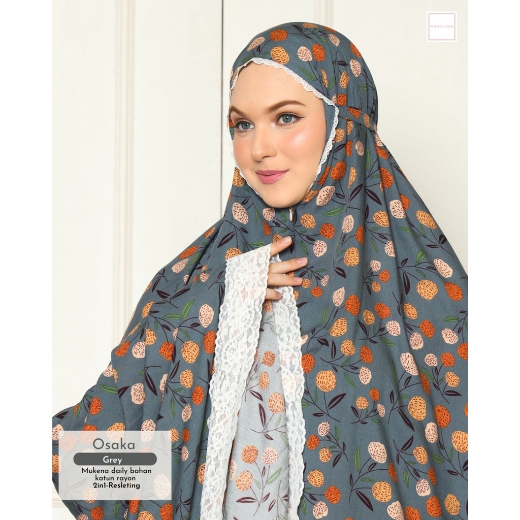 MUKENA OSAKA GREY By Nakajima