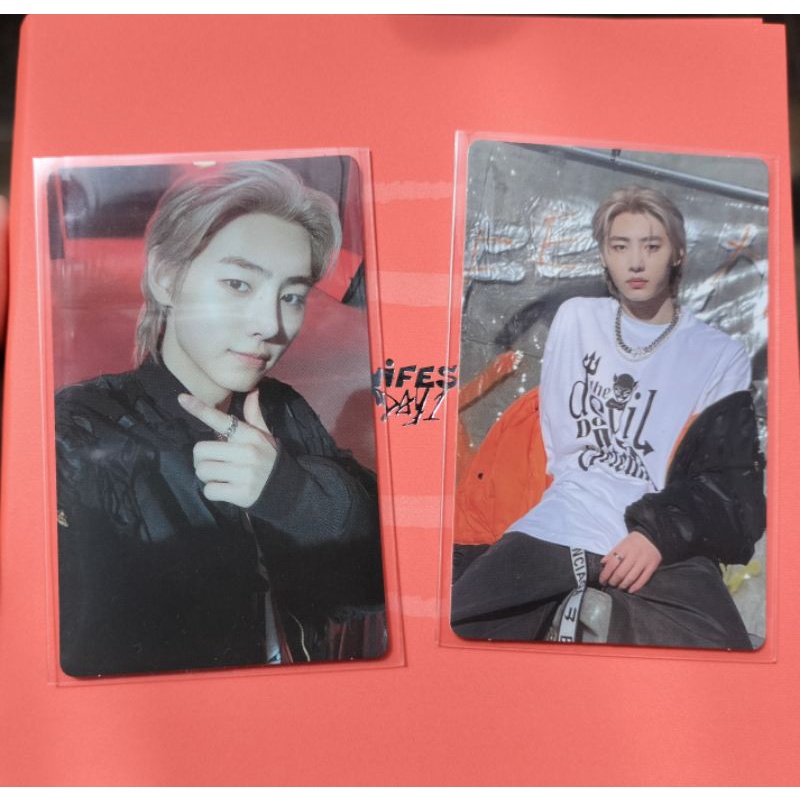 PHOTOCARD SUNGHOON ENHYPEN ALBUM MANIFESTO : DAY1 ENGENE VER SET SUNGHOON