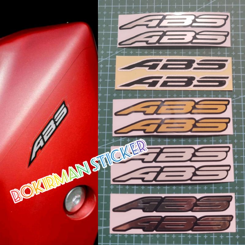 STICKER ABS YAMAHA NMAX AEROX LEXI CUTTING