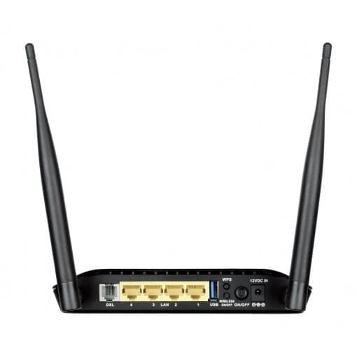 D-LINK DSL-2750E N300 Wireless ADSL2+ 4-Port Wi-Fi Router