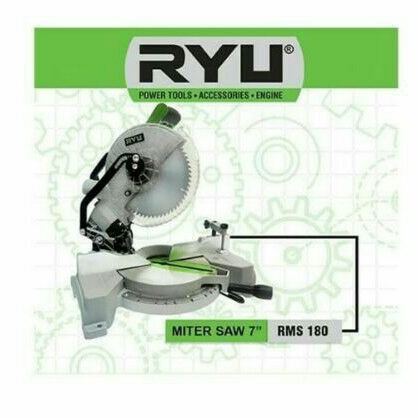 tekiro ryu RMS180 miter saw mesin potong aluminium besi kayu RMS 180