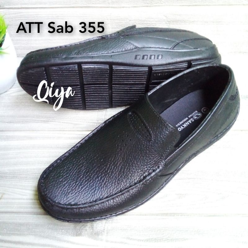 Sepatu Karet Pria Formal/ Sepatu Karet Pantofel ATT Sankyo 355/ATT Sab 352