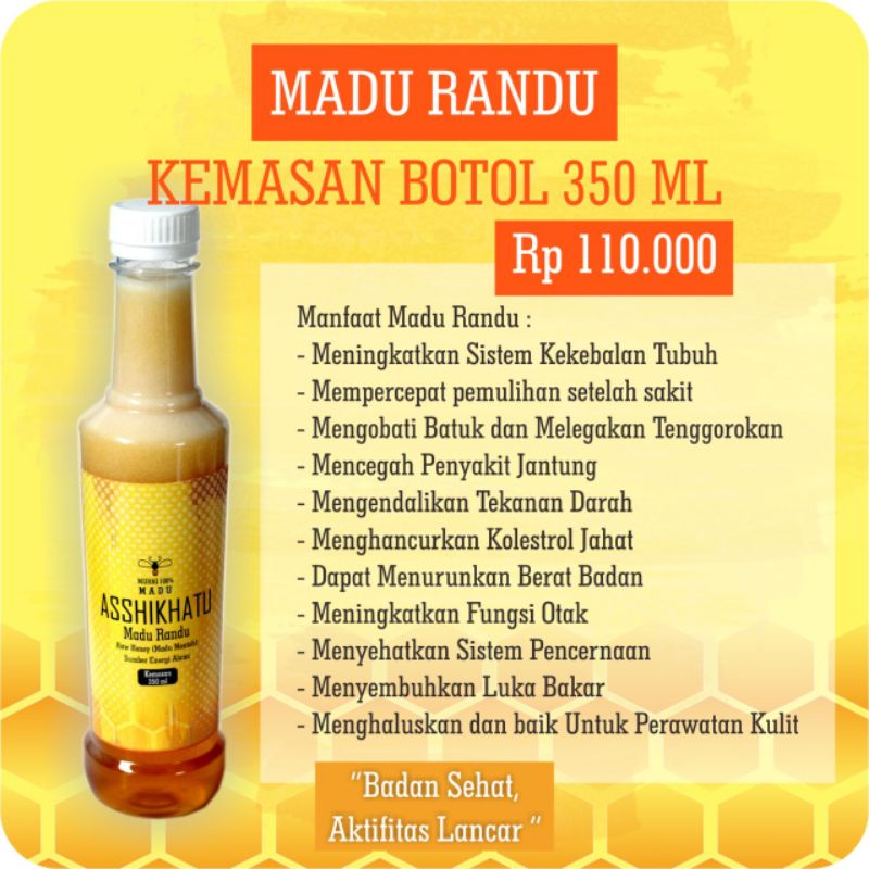 

Terlaris maadu murni ASSHIKHATU RANDU 500 Gr