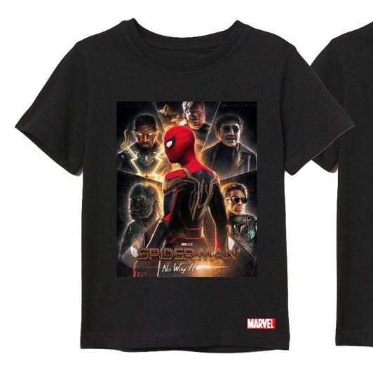 Kaos anak Spiderman No way home