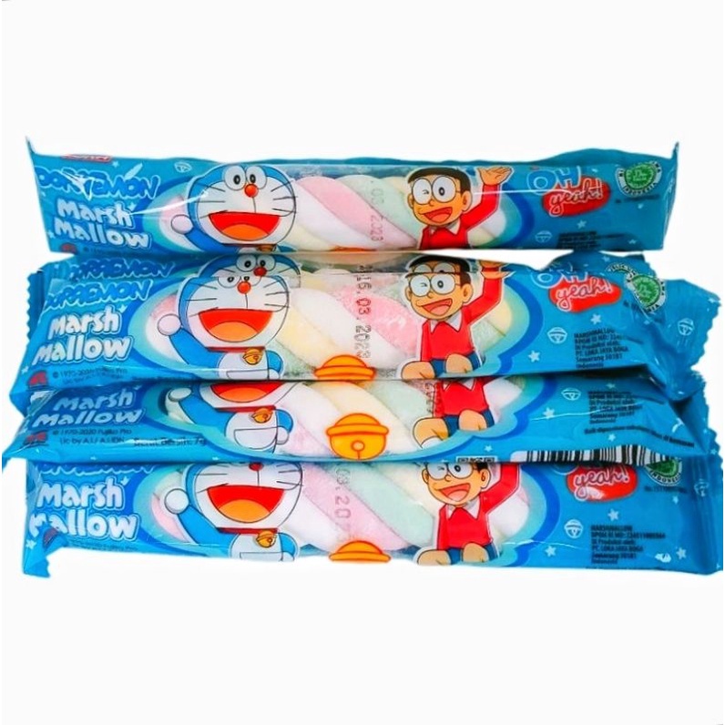 

MARSHMALLOW KEPANG[10 pcs] DORAEMON.PERMEN PLINTIR @ 7 gr-[ANDA BELANJA ANDA BERAMAL]