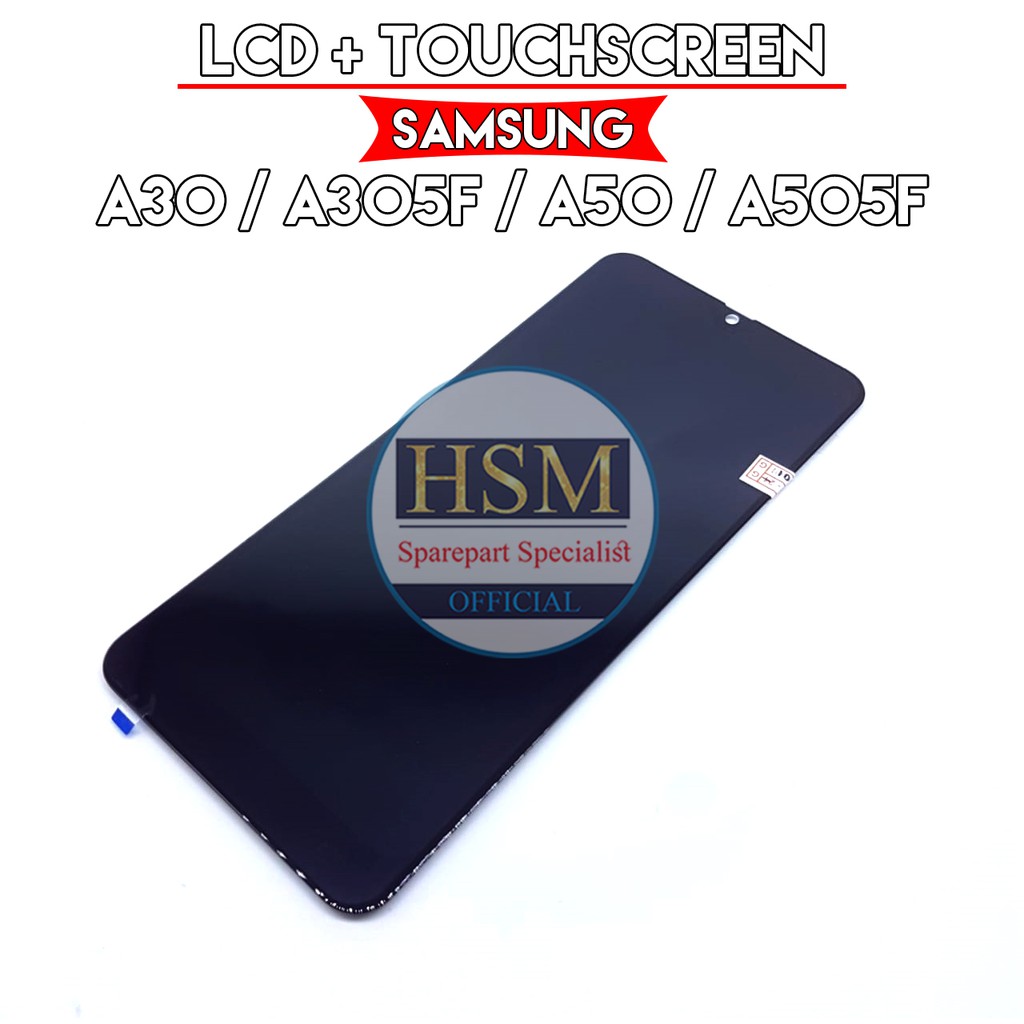 LCD TS SAMSUNG GALAXY A30 / A305F / A50 / A505F FULLSET + TOUCHSCREEN