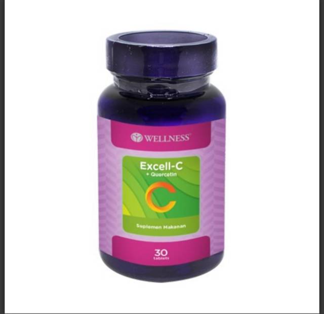 WELLNESS EXCELL-C 300mg 500mg C+ Quercetin  30 60 Tablets vitamin C