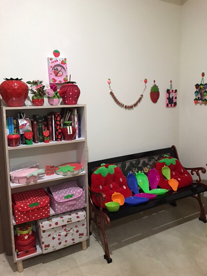 Mangkok Plastik Motif Strawberry Cs 507