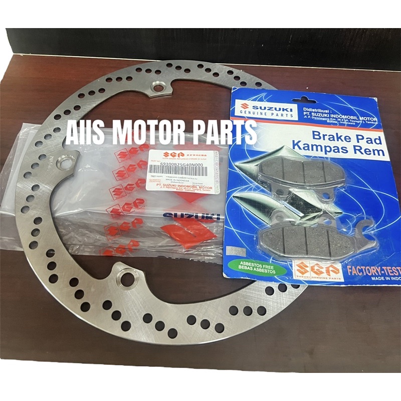 PIRINGAN CAKRAM DEPAN+KAMPAS REM SATRIA FU 150 PNP FU NEW