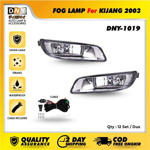 Fog Lamp DNY For Kijang 2003 Complete