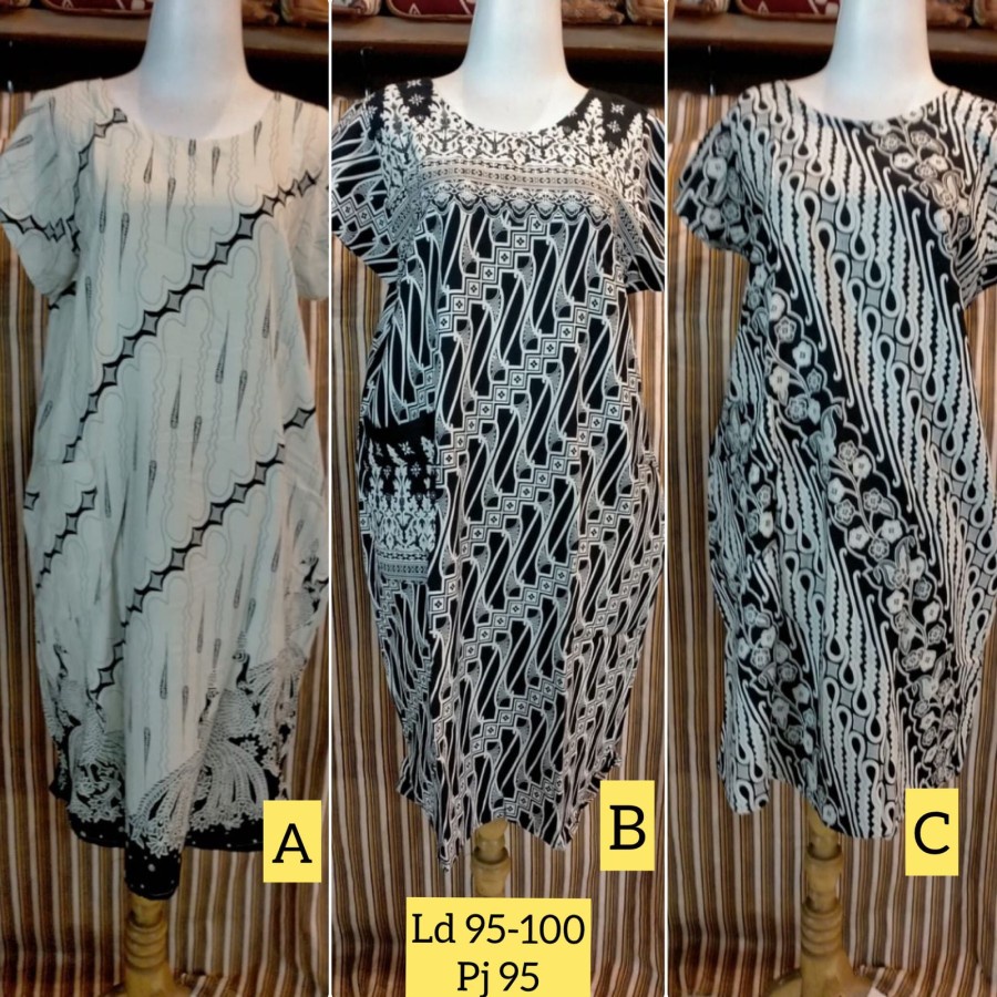 Daster Batik Asli Solo Mini Eksklusif Rayon Santung Ternyaman