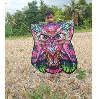 ready layangan celepuk bali rangka  fiber bisa lipat paling murah