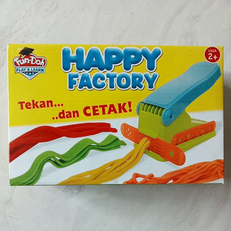 Mainan Malam Plastisin Fundoh Happy Factory 28015