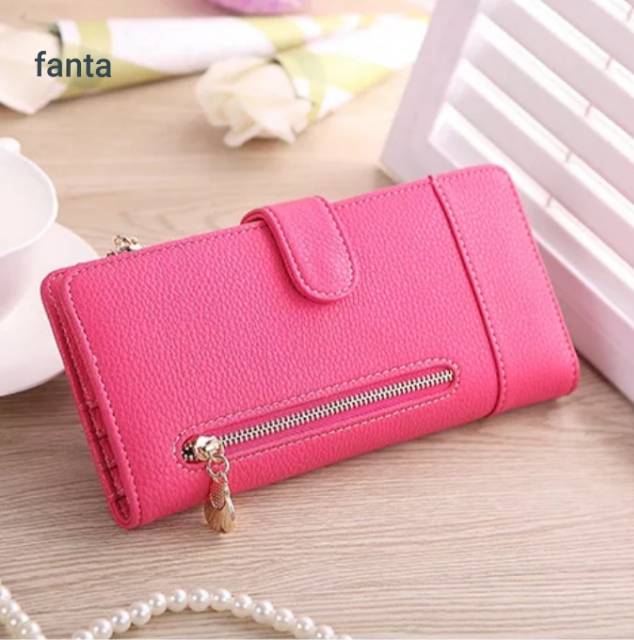 Promo Dompet Panjang Wanita Elegan Lucu Murah