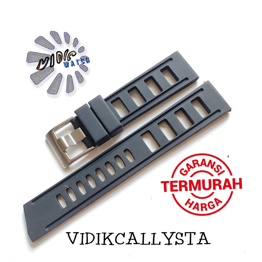 22mm waffle Rumah Rubber Strap Fit For seiko diver Tali jam Seiko 22 MM