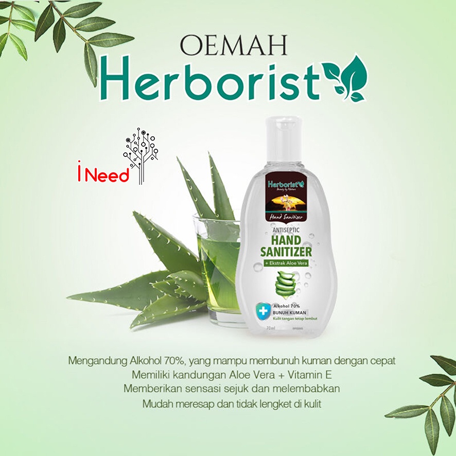 herborist ANTISEPTIC (HAND SANITIZER) 70ML