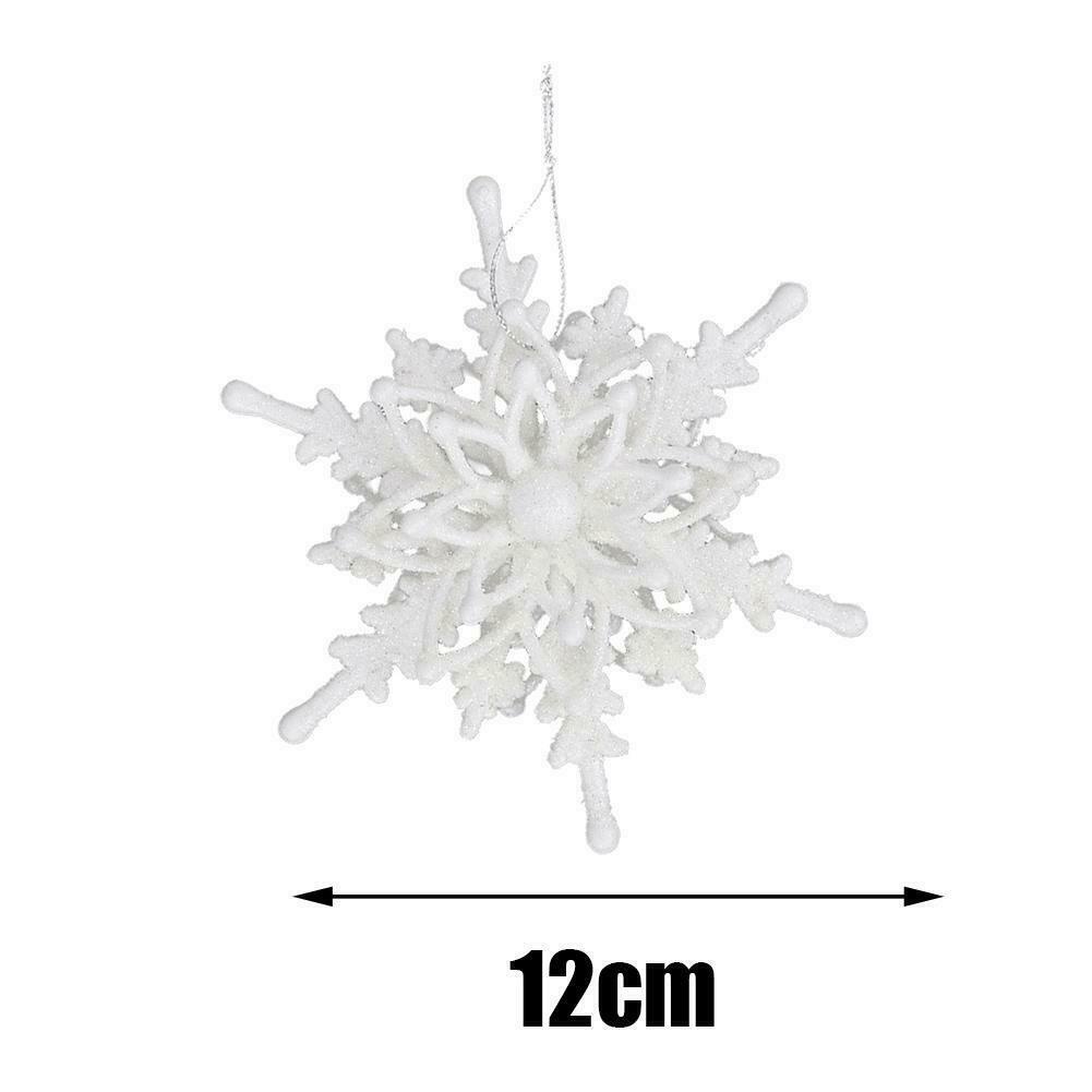 [ Christmas  Decoration Snowflake Pendant  Accessories  Home Decoration ]