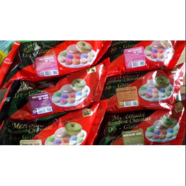 

MERCOLADE CHOCOLATE RAINBOW DIP GLAZE 250gr