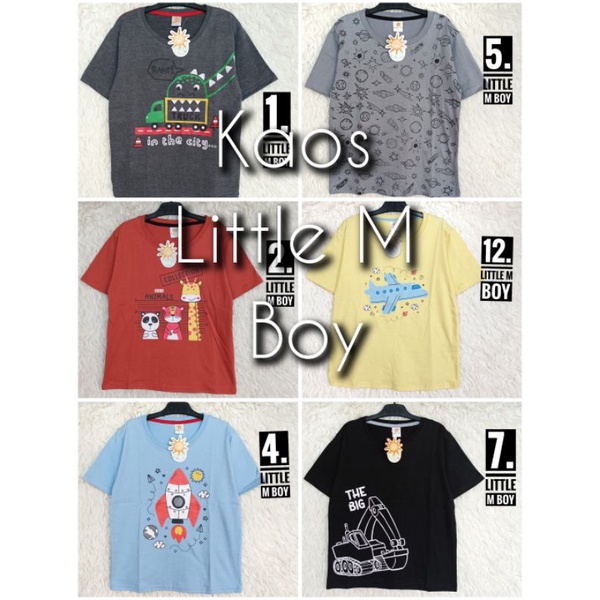 B Kaos Little M Boy