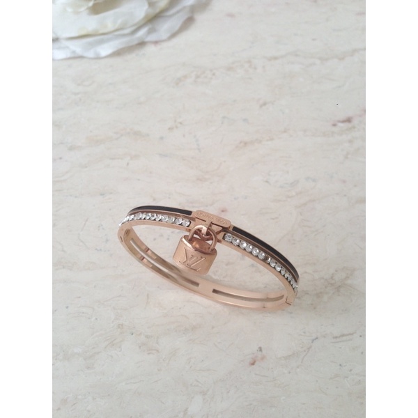 Gelang LV gembok titanium