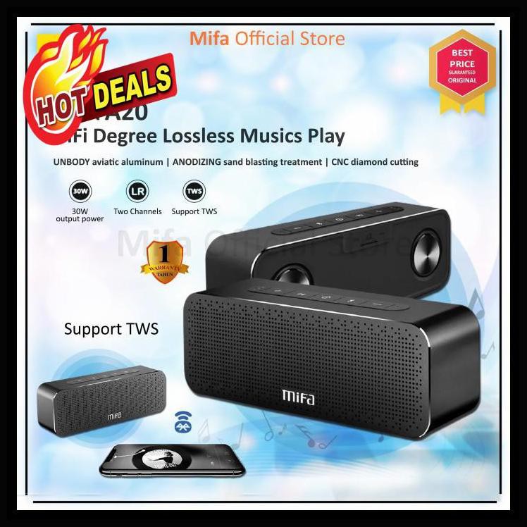 Garansi Resmi Xiaomi Mifa A20 Bluetooh Portable Speaker Original A 20 - Merah Harga Diskon