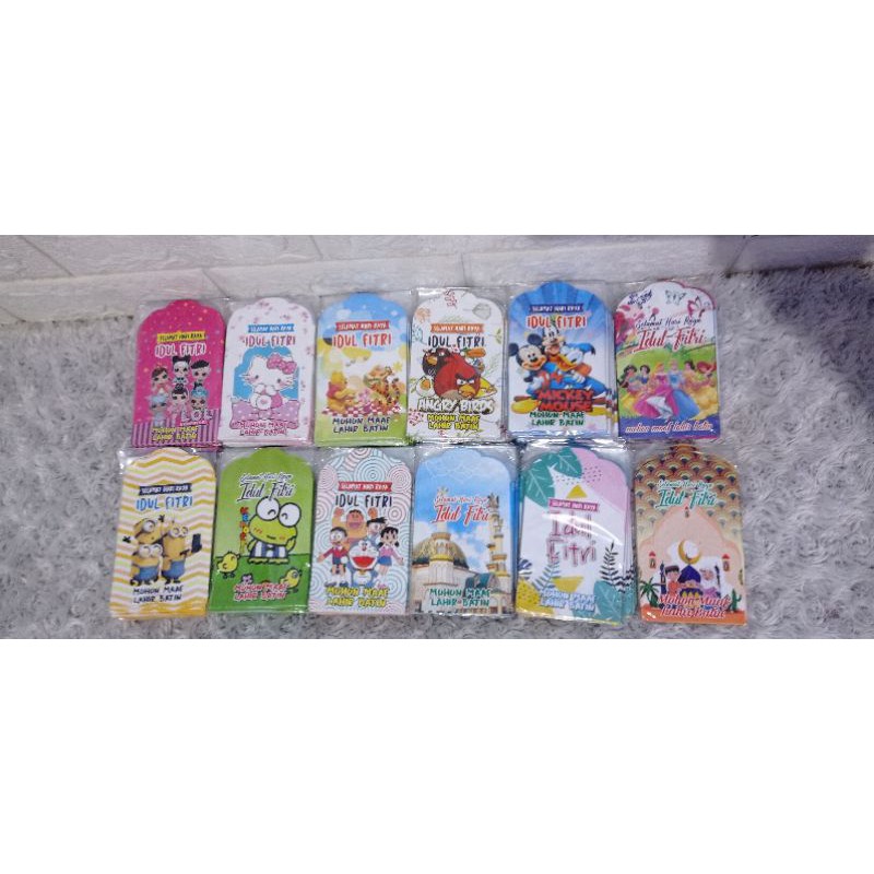 

Paket Amplop Lebaran 4 pack isi 32 lbr