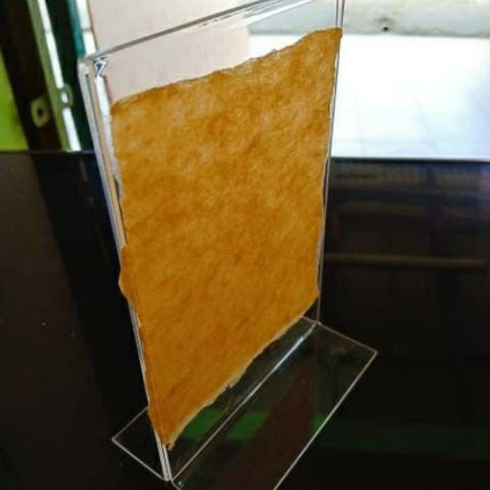 

Hot Sale Acrylic Desk/Tent Holder A5 - Akrilik Display Stand - Type T Bergaransi