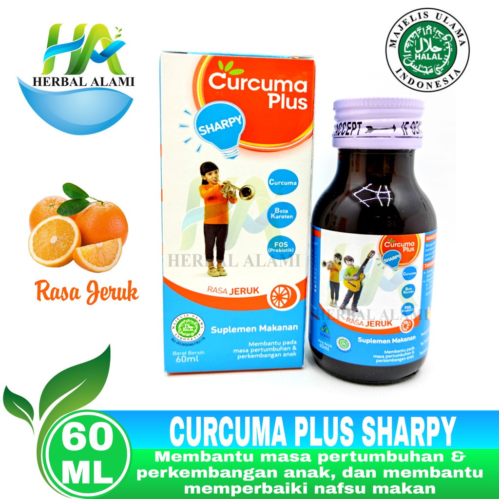 Curcuma Plus Sharpy - Multivitamin Anak