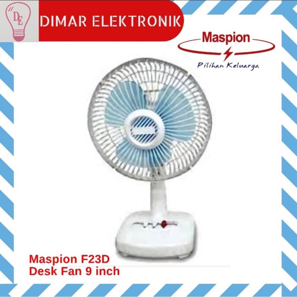 Kipas Angin Meja - Desk Fan Maspion 9 Inch F-23D