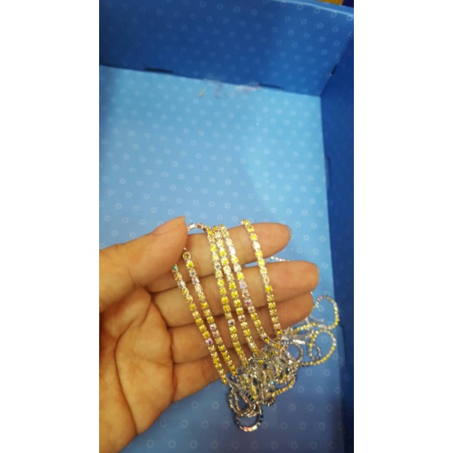 Swarovski Chain Blink - Blink Rantai Warna Bahan DIY Handmade Case emilylife207 rentai