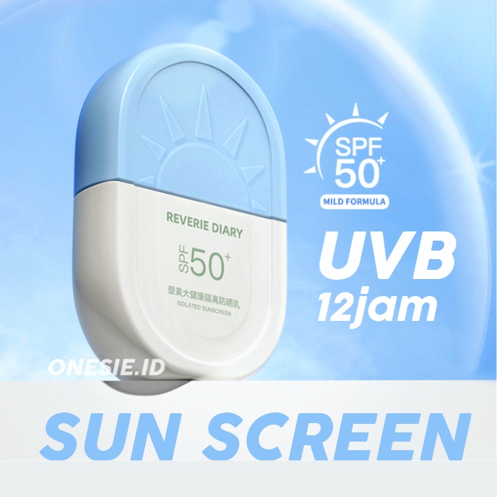 REVERIE DIARY Sun block SPF 50 PA+ Skincare Sunscreen 50ml UV Shield Essential XX064