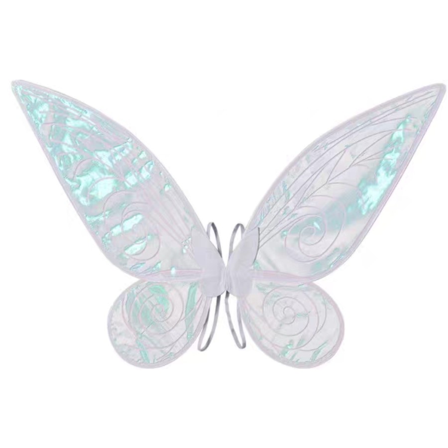 Elf Wing Clear Swirl Fairy Wings Sayap Peri anak transparan